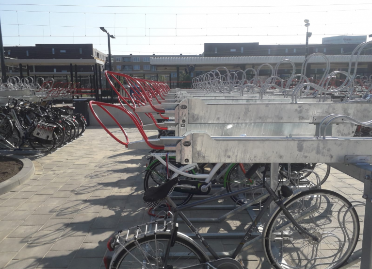 DubbeloPP fietsenrekken voor gemeente Roermond