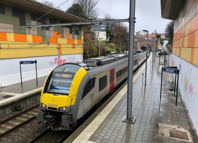 Station Meiser Brussel - akoestische beplating